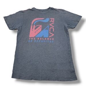 RVCA Shirt Size Large Artist Network Program The Balance Of Opposites Graphic